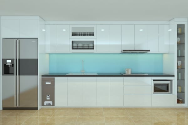 Những ưu điểm vượt trội của tủ bếp nhựa