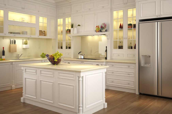 10 mẫu tủ bếp gỗ sồi trắng đẹp ngây ngất 10 mẫu tủ bếp gỗ sồi trắng đẹp ngây ngất
