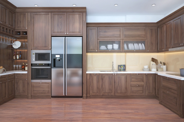 ĐẶC ĐIỂM CỦA TỦ BẾP GỖ ÓC CHÓ ĐẶC ĐIỂM CỦA TỦ BẾP GỖ ÓC CHÓ