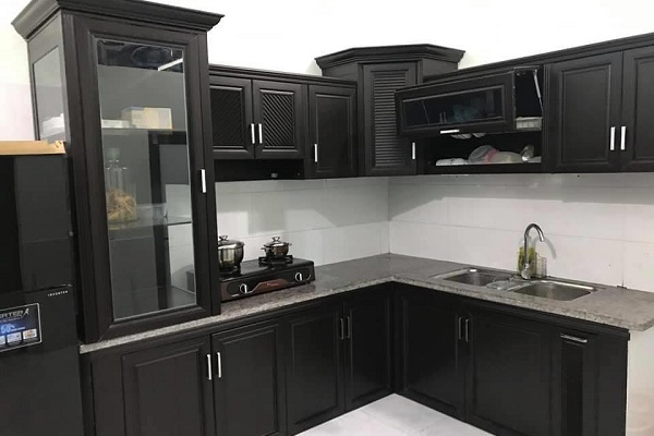 Mẫu tủ bếp nhôm kính – xu hướng nội thất bếp năm 2021 Mẫu tủ bếp nhôm kính – xu hướng nội thất bếp năm 2021