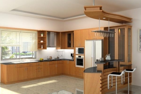 Tủ bếp inox cánh gỗ xoan đào có thực sự tốt không? Tủ bếp inox cánh gỗ xoan đào có thực sự tốt không?